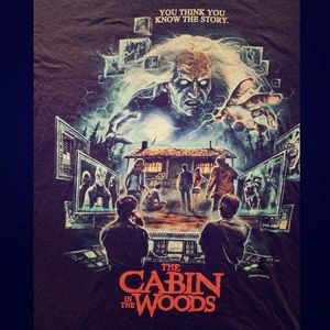 FRIGHT-RAGS Horror T-shirt CABIN IN THE WOODS